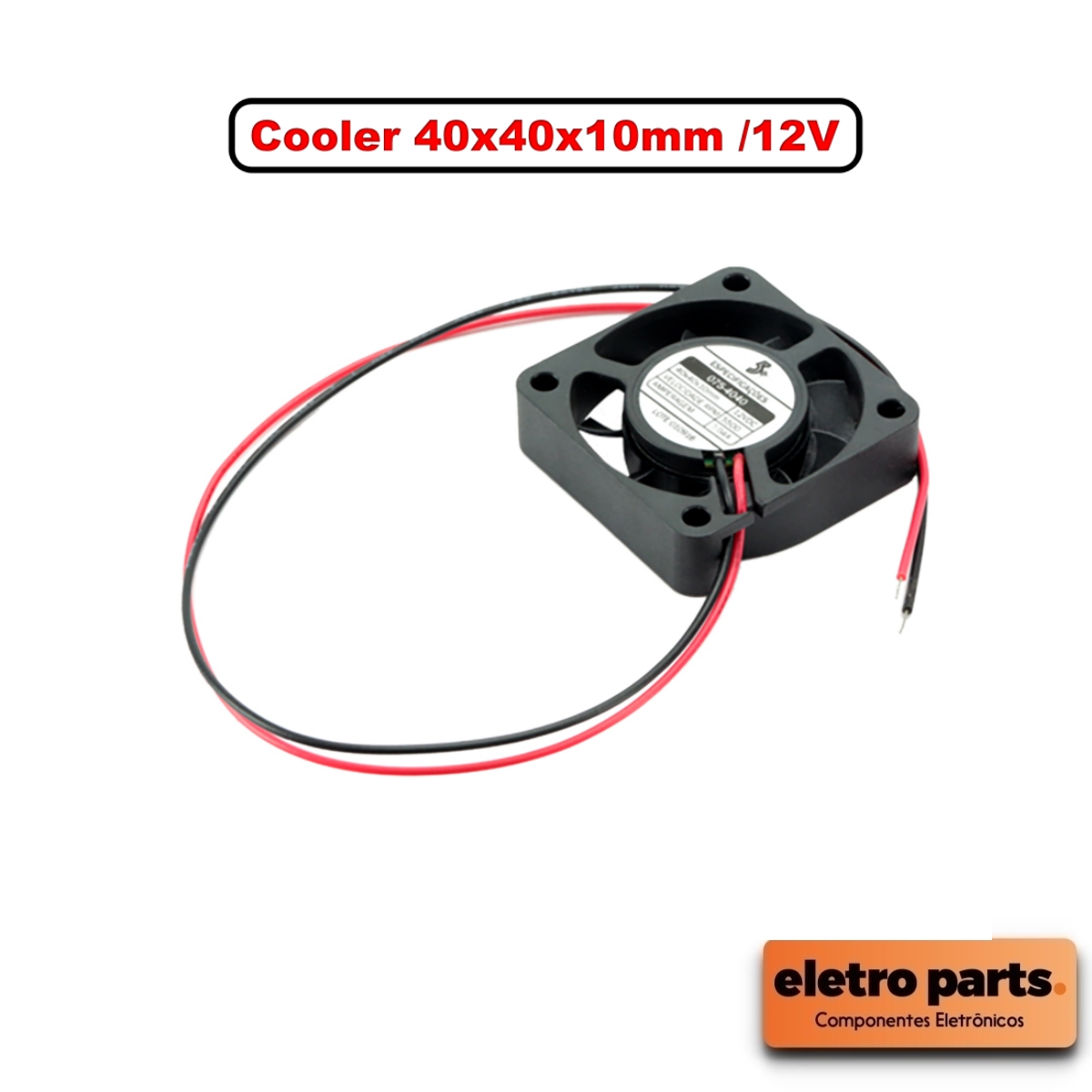 Cooler 40x40x10mm /12V