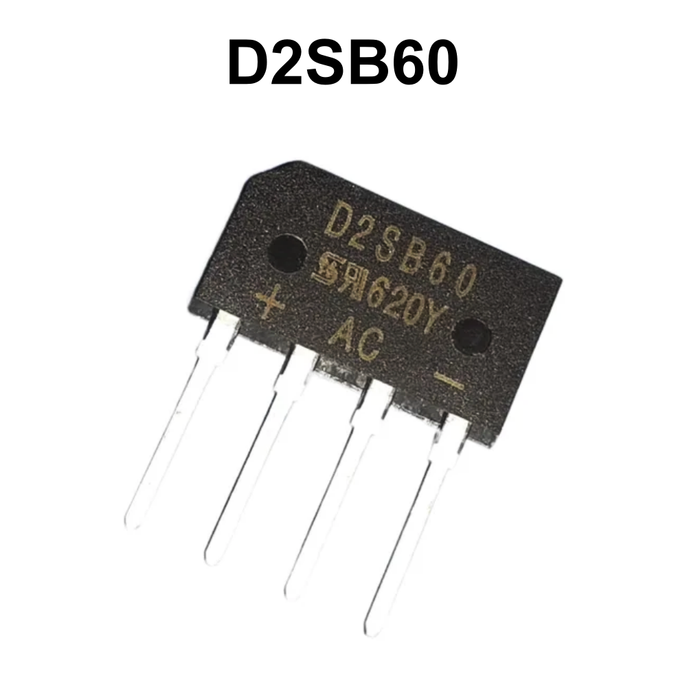 Ponte Retificadora D2SB60A - 1,5A / 600V - Unidade - Imagem 4
