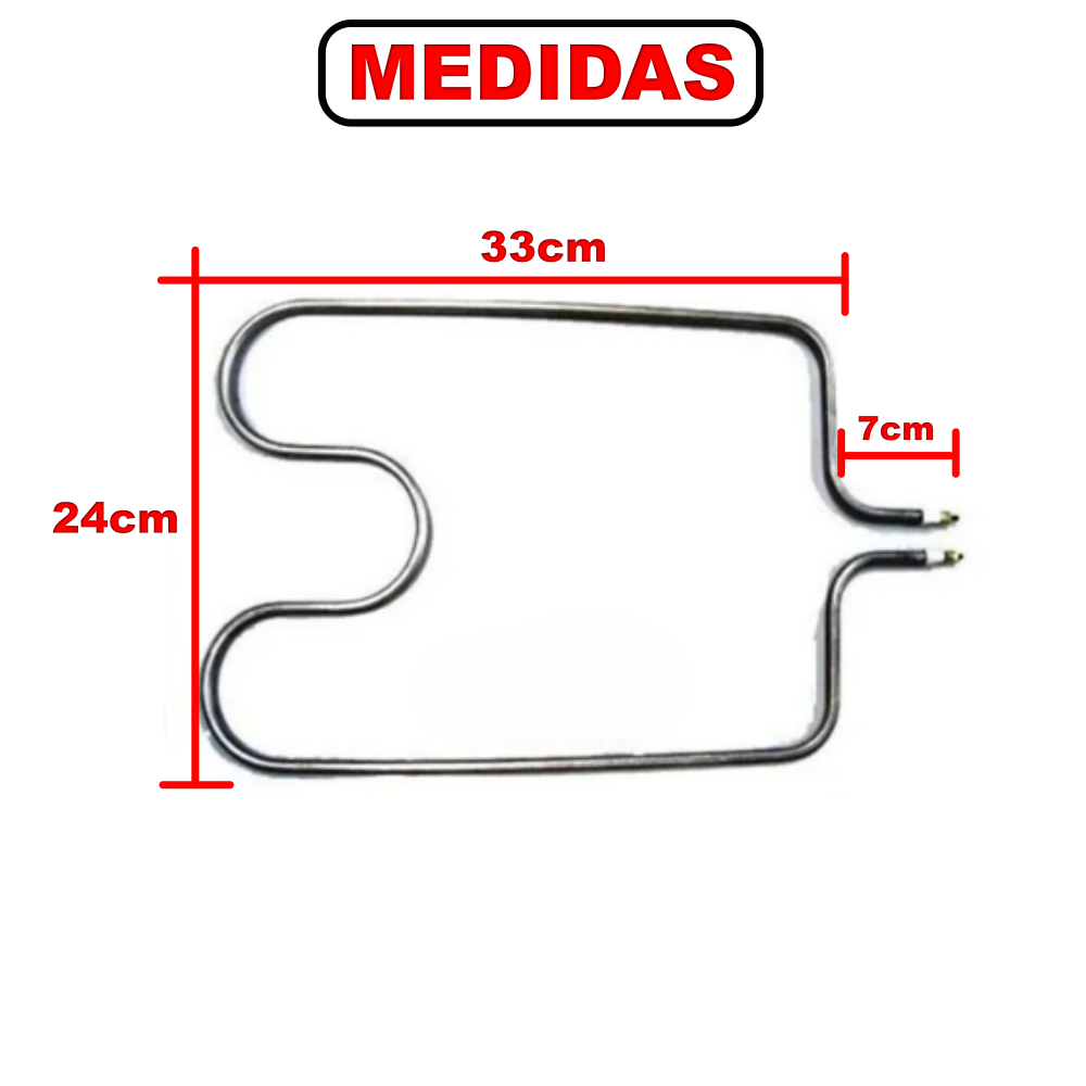 Resistência Forno Elétrico - Layr Cristal - 1000W / 127V - Imagem 2