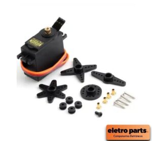 Servo Motor MG995 Tower Pro – Alto Torque com Engrenagem Metálica