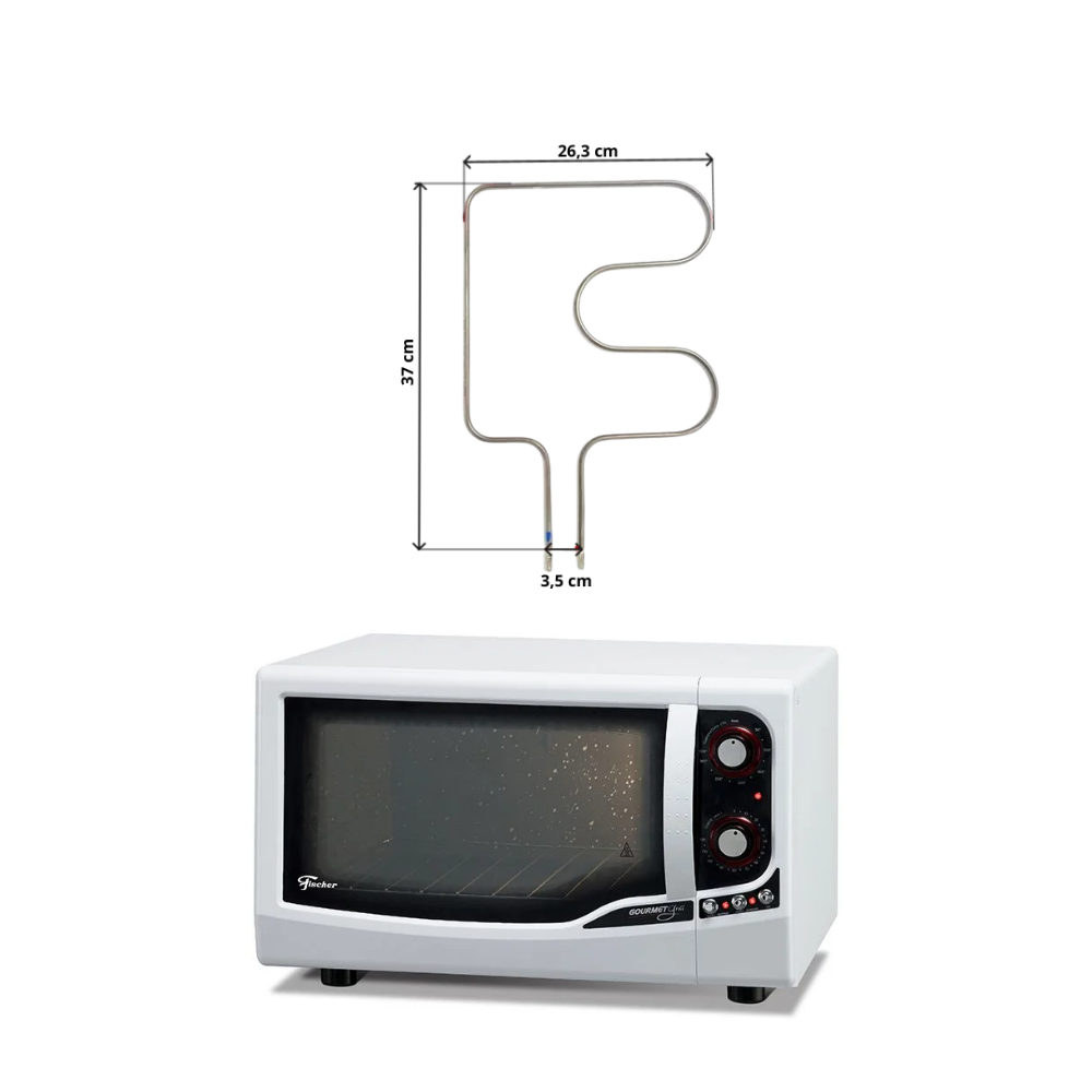 Resistência Forno Elétrico - Diversas Marcas -1000W / 220V - Imagem 5