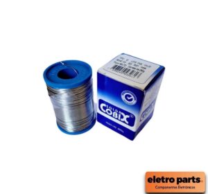 Solda Cobix 1,00mm 60×40 (SnxPb) Carretel com 250g