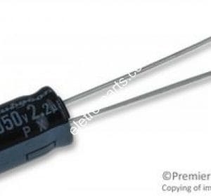 Capacitor Eletrolítico 2,2uF x 350V 105º - Unidade