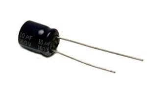Capacitor Eletrolítico 10uF x 160V 105º - Unidade