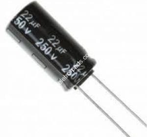 Capacitor Eletrolítico 2,2uF x 250V 105º – Unidade