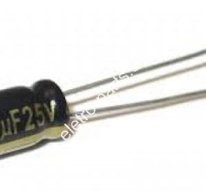 Capacitor Eletrolítico 47uF x 25V 105º – Unidade