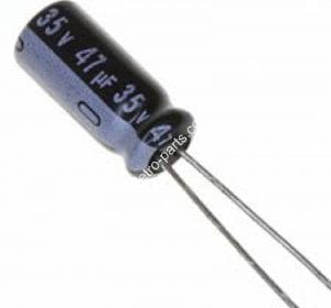 Capacitor Eletrolítico 47uF x 35V 105º - Unidade