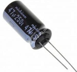 Capacitor Eletrolítico 47uF x 250V 105º - Unidade