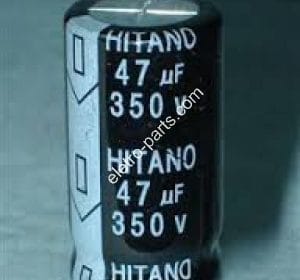 Capacitor Eletrolítico 47uF x 350V 105º - Unidade