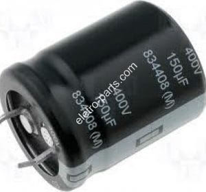 Capacitor Eletrolítico 150uF x 400V 105º - Unidade