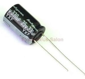 Capacitor Eletrolítico 330uF x 35V 105º – Unidade