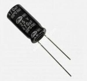 Capacitor Eletrolítico 470uF x 25V 105º – Unidade