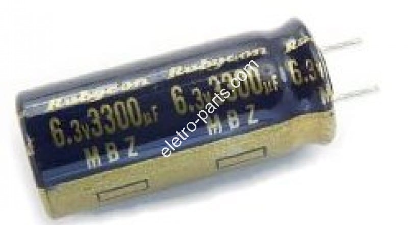 Capacitor Eletrolítico 3.300uF x 6,3V 105º – Unidade