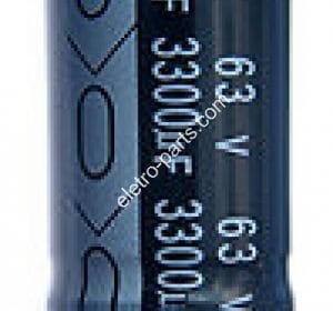 Capacitor Eletrolítico 3.300uF x 63V 105º – Unidade