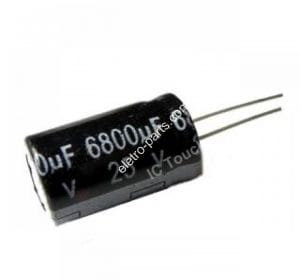 Capacitor Eletrolítico 6.800uF x 25V 105º - Unidade