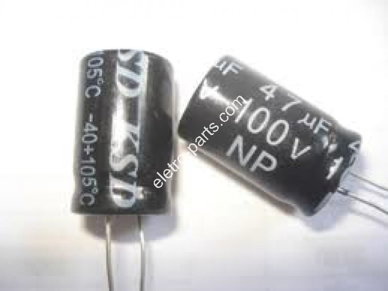UES1C470MPM NICHICON - Capacitor: Electrolytic | Bipolar; THT; 47uF