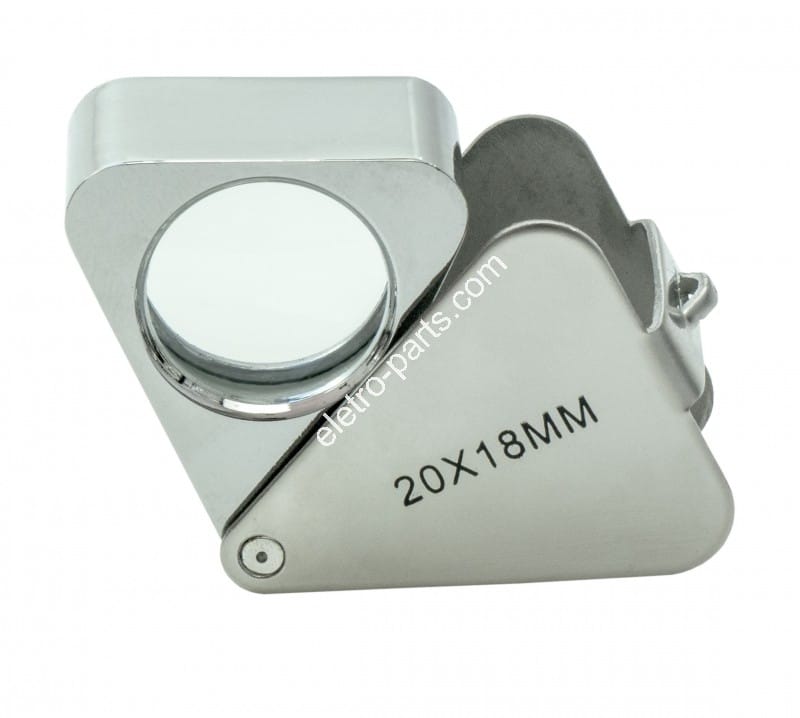 Lupa De Bolso 18mm 20D De Aumento