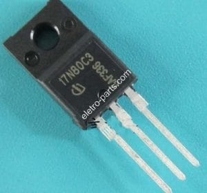 Transistor P17N80 C3 - TO220