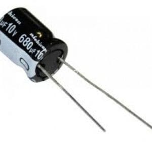 Capacitor Eletrolítico 680uF x 10V 105º