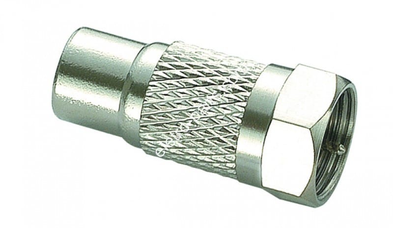 Adaptador F Macho X RCA Fêmea