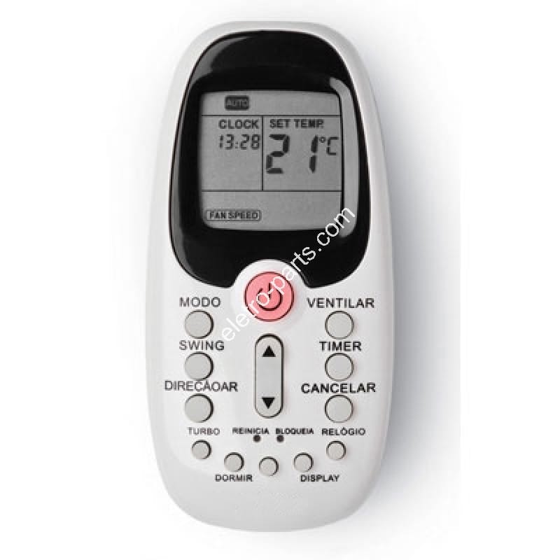 Controle Remoto Ar Condicionado Midea Estilo
