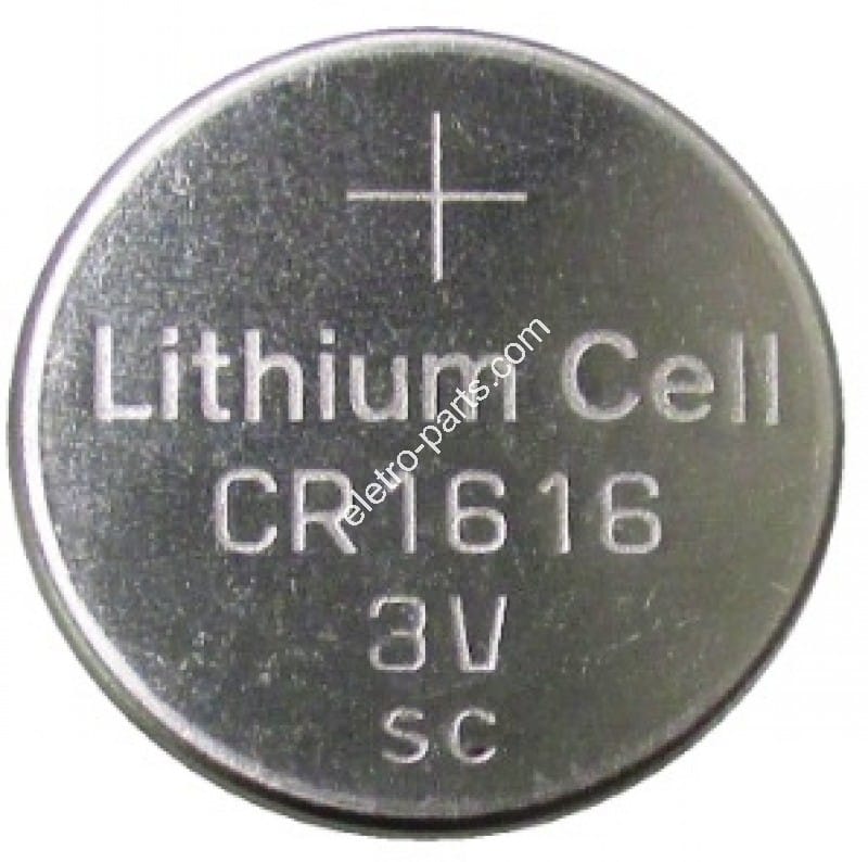 Bateria CR1616 3V Lítio / Manganês – Green