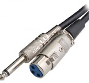 Cabo P10 Mono x Cannon Fêmea