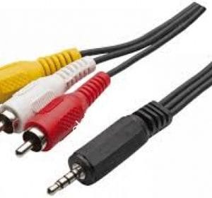 Cabo P2 4C x 3RCA Macho