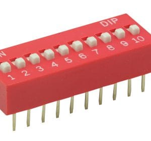 Chave Dip Switch com 10 Vias - KF1001-10