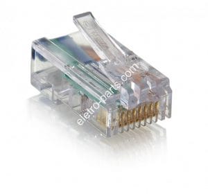 Conector RJ45 CAT5E 8x8