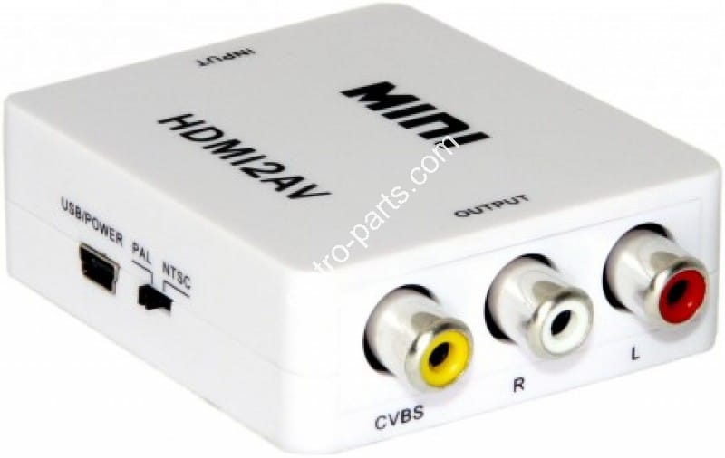 Conversor HDMI para Audio e Vídeo RCA