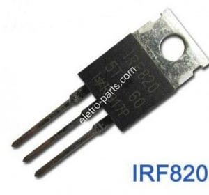 Transistor IRF820