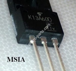 Transistor K13A60 = P13N60