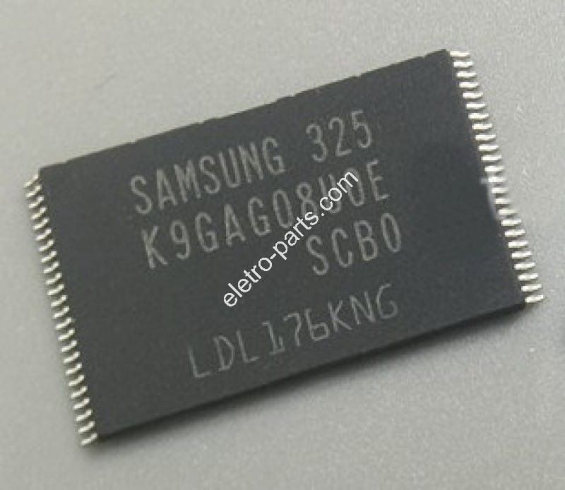 Circuito Integrado K9GAG08UOE - Gravado / Memória Samsung - Eletro Parts