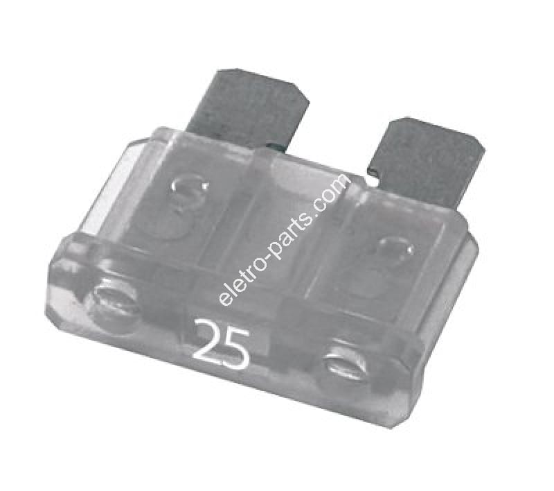 Fusível Lâmina Médio 25A - Unidade