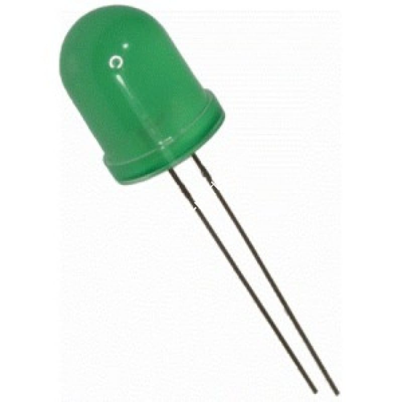 Led Difuso 5mm - Verde