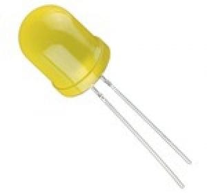 Led Difuso 5mm - Amarelo