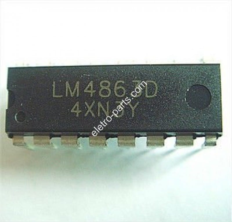 Circuito Integrado LM4863 - DIP