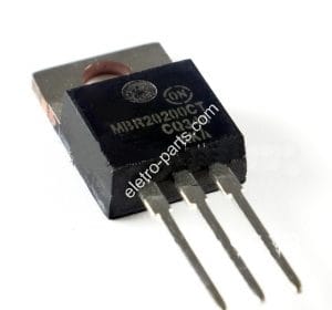 DIODO MBR 20200 CT - Unidade