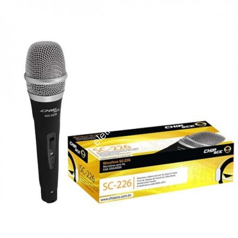 Microfone Com Fio Alta Frequência