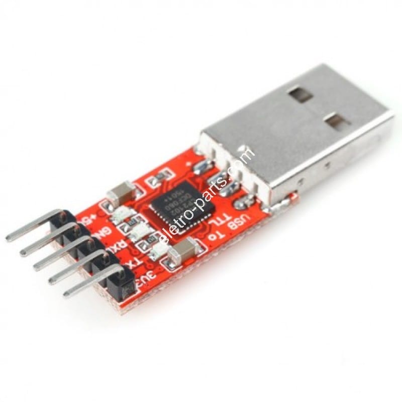 Módulo Conversor USB 2.0 Para RS-232 - CP2102
