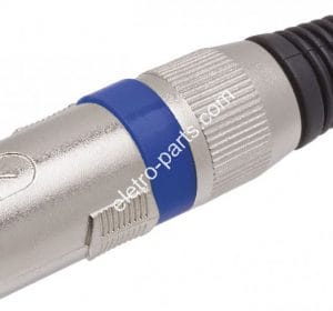 Conector Cannon ( XLR ) Macho - Profissional