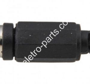 Plug RCA Plástico - Preto