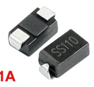 Diodo SS110 SMD - Unidade