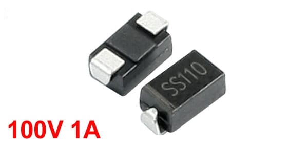 Diodo SS110 SMD - Unidade