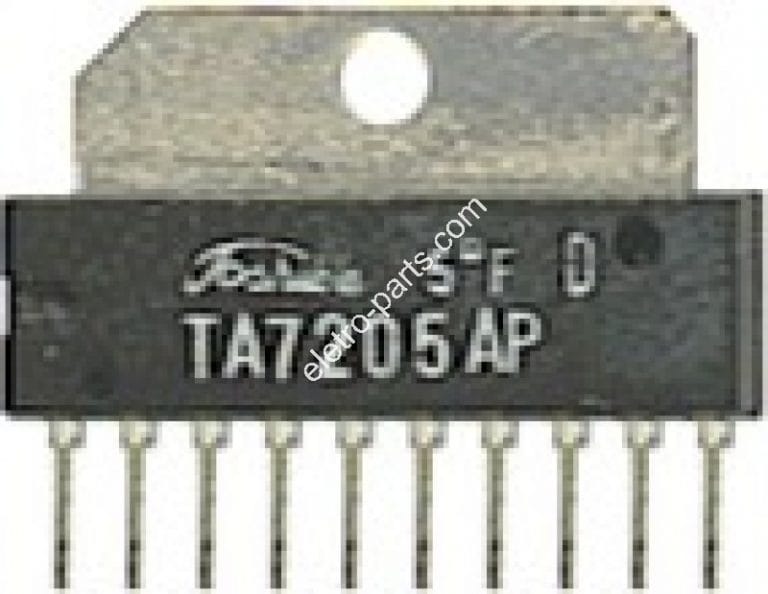 Circuit Intégré Toshiba TA7205AP - Neuf D'origine - Pour Réparation Audio/électronique Vintage