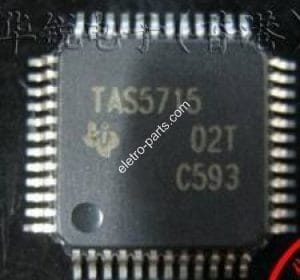 Circuito Integrado TAS5715 - SMD