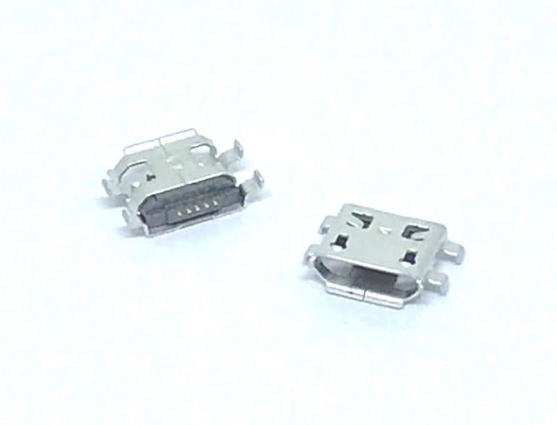 Conector Micro USB Fêmea com Asa - Imagem 2