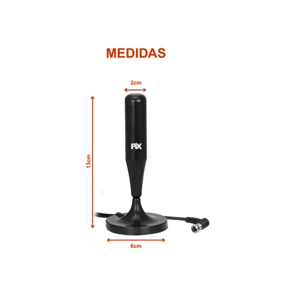 Antena Interna Digital HDTV - 1,80 Metros - Imagem 3