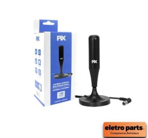 Antena Interna Digital HDTV - 1,80 Metros